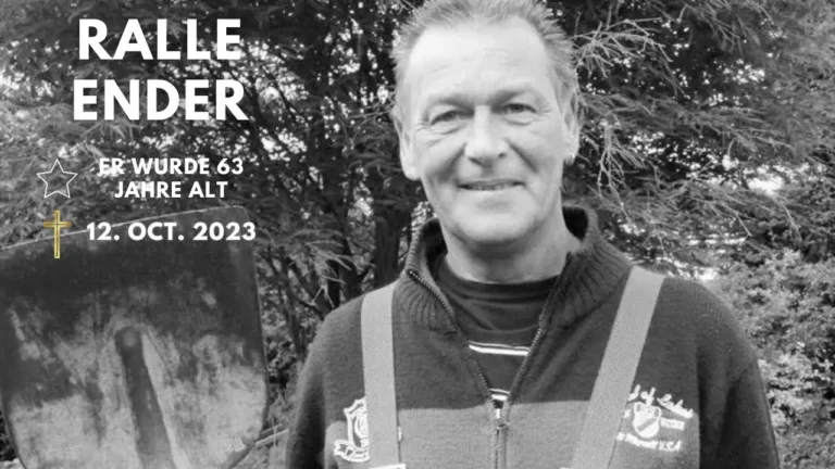 Ralle Ender verstorben