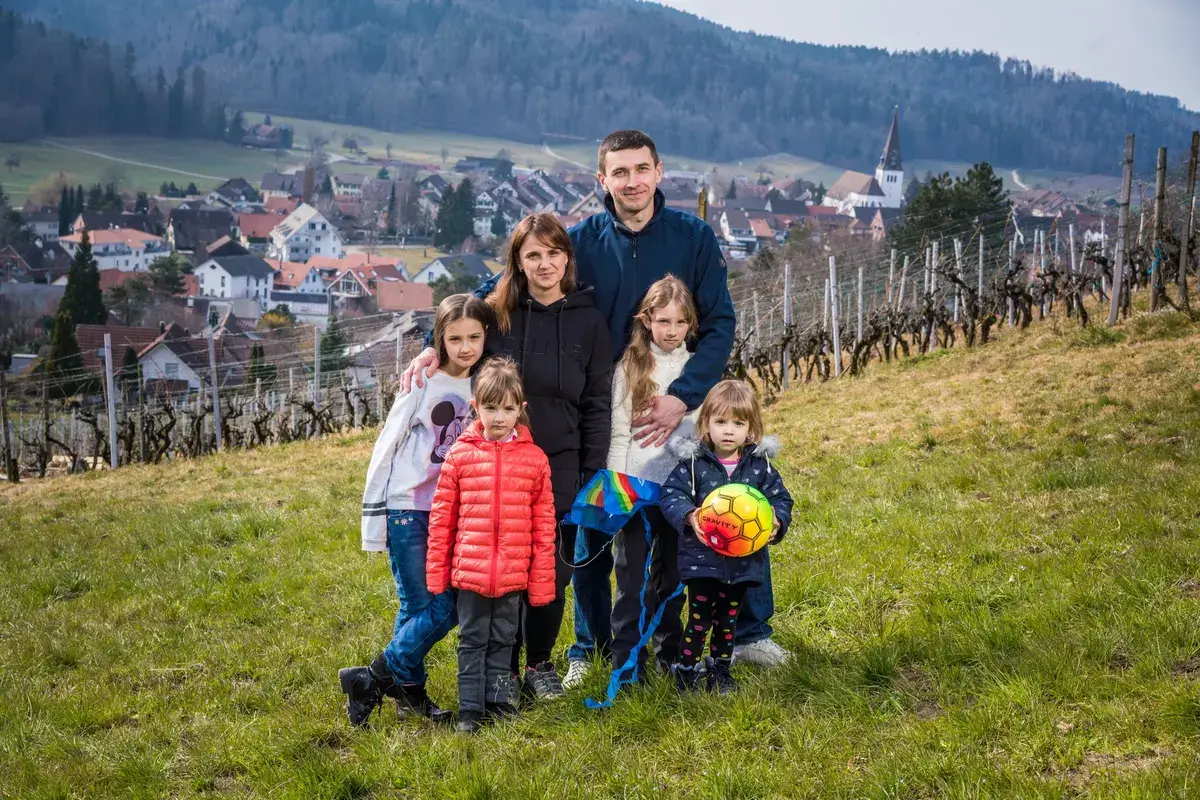 Selenski Familie Schweiz
