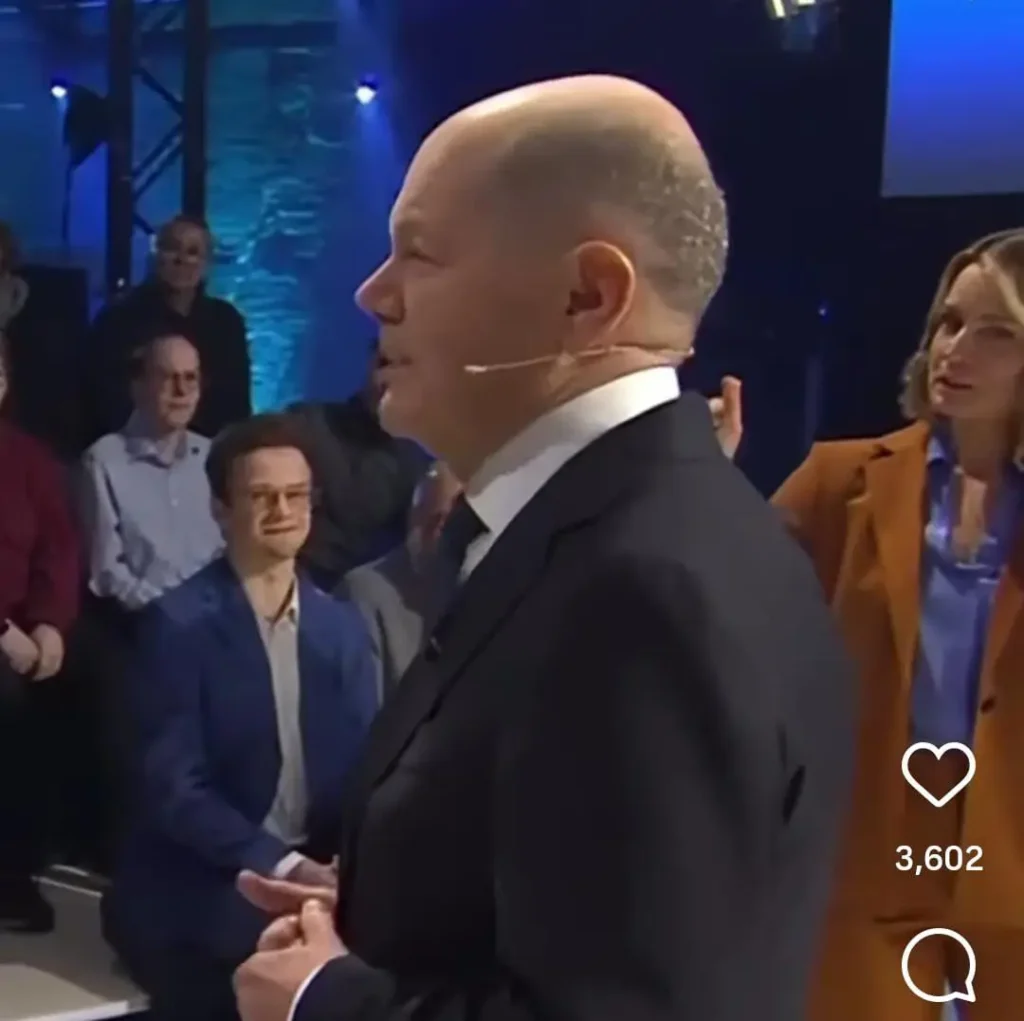 Olaf Scholz Schlaganfall