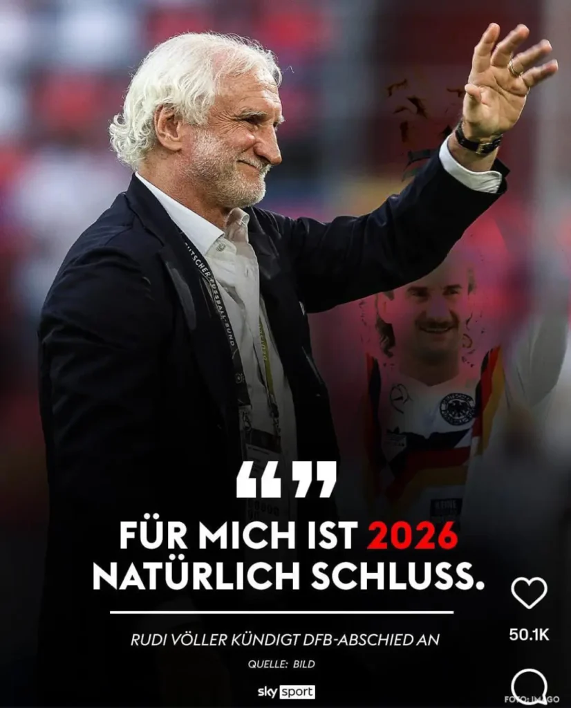 Rudi Völler steht weiterhin im Blickpunkt